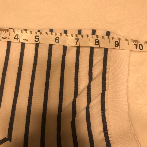 NWT Men’s CHAPS black stripped POLO - Picture 7 of 9